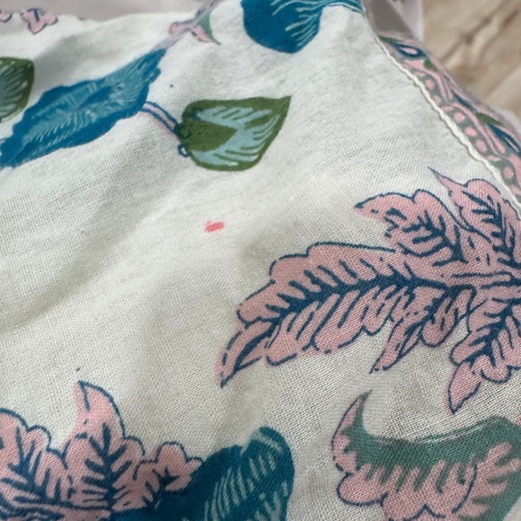 Pink Chicken New York Girls Tiered Skirt Floral‎ Print Drawstring Waist Size 4Y - Picture 10 of 10